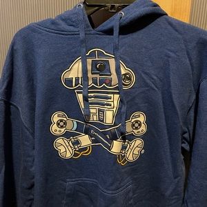 RARE Johnny Cupcakes R2D2 Hoodie